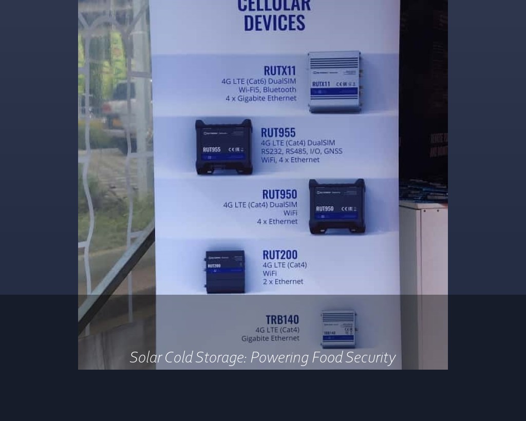 Solar Cold Storage: Powering Food Security